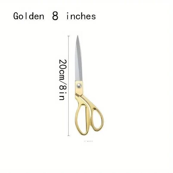 Professional Tailor Scissors Heavy Duty Fabric Home Hobby Tools NEW - Picture 4 of 5